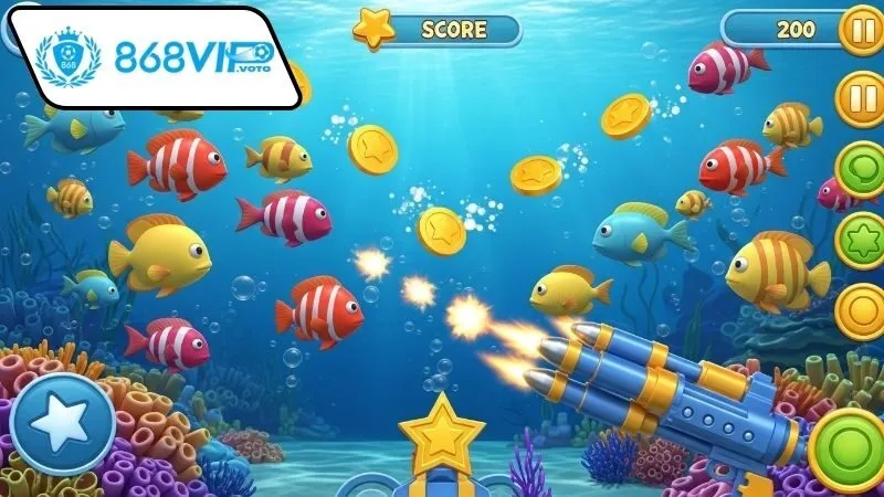 Ưu điểm khi chơi game bắn cá 868vip